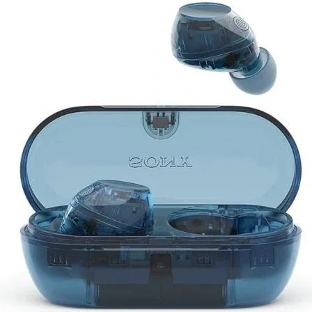 Auriculares Bluetooth Sony WF-C710N con estuche de carga/ Autonomía 12h/ Azules Cristal - PixelPlaza