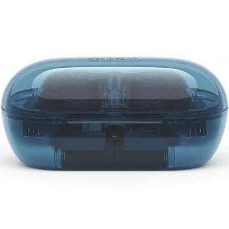 Auriculares Bluetooth Sony WF-C710N con estuche de carga/ Autonomía 12h/ Azules Cristal - PixelPlaza