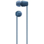 Auriculares Inalámbricos Intrauditivos Sony WI-C100/ con Micrófono/ Bluetooth/ Azules - PixelPlaza