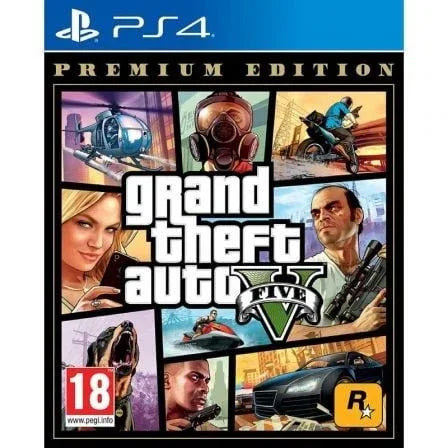 Juego para Consola Sony PS4 Grand Theft Auto V Edición Premium - PixelPlaza
