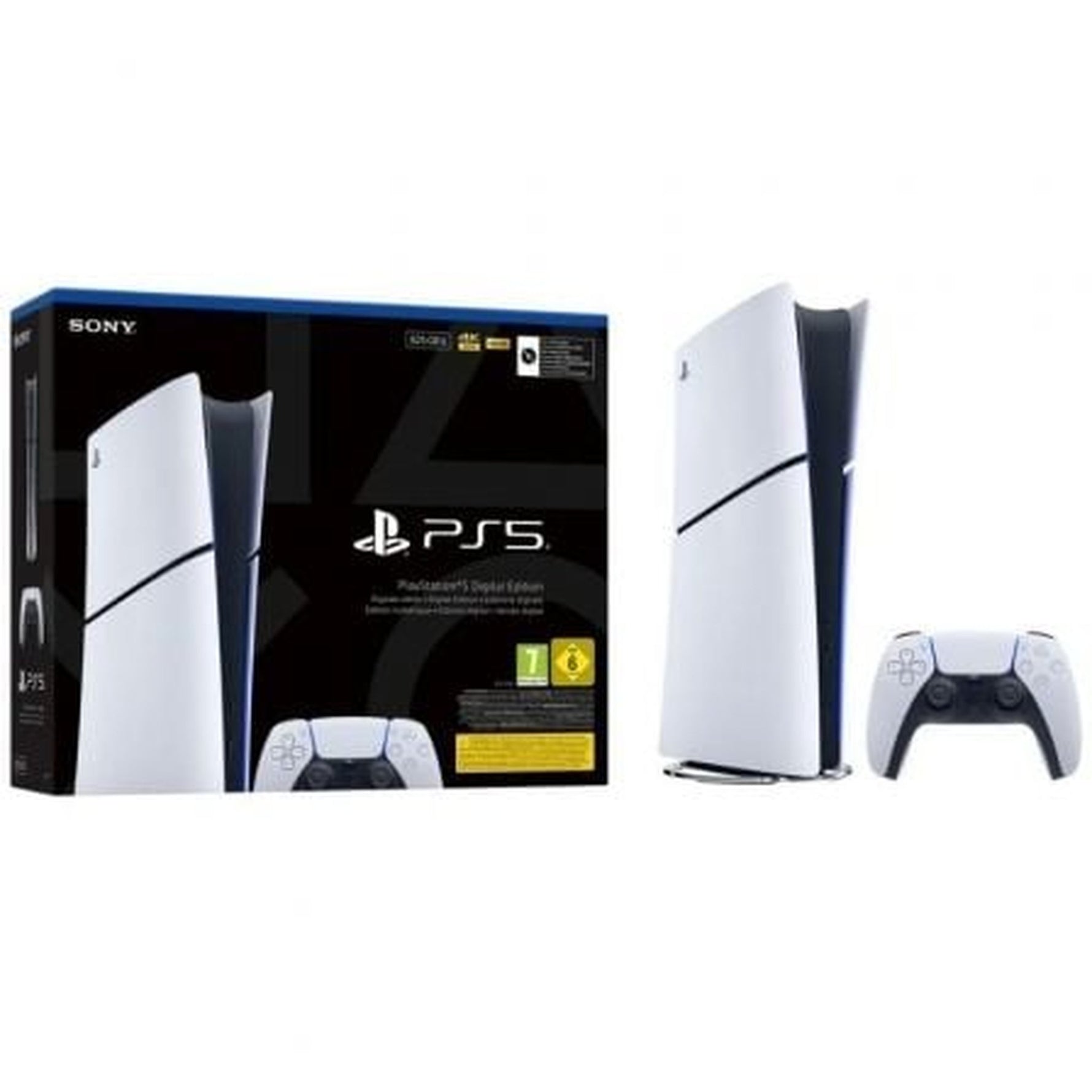 Consola Sony Playstation 5 - PS5 Slim Digital 825GB/ Incluye Mando Dual Sense/ Chassis E