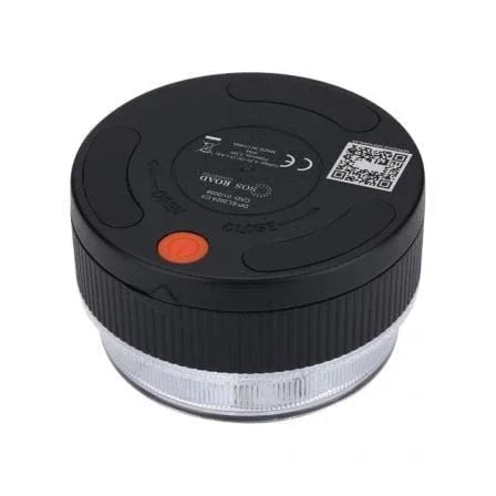 Luz baliza de emergencia para coche SOS Road Connected EL2024 V16/ Homologada/ Base Imantada/ Geolocalizable/ Funciona a Pilas - PixelPlaza