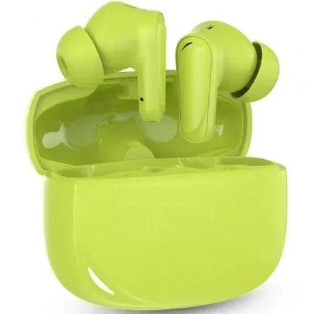 Auriculares Bluetooth SPC Boost Buds con estuche de carga/ Autonomía 7.5h/ Verde Lima - PixelPlaza
