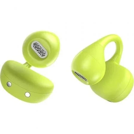 Auriculares Bluetooth SPC Boost Clip con estuche de carga/ Autonomía 6h/ Verdes Lima - PixelPlaza
