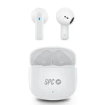 Auriculares Bluetooth SPC Zion 2 Play con estuche de carga/ Autonomía 7h/ Blancos - PixelPlaza
