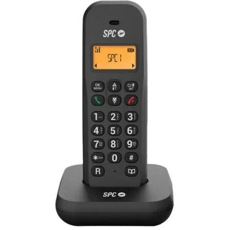 Teléfono Inalámbrico SPC Keops 7334N/ Negro - PixelPlaza