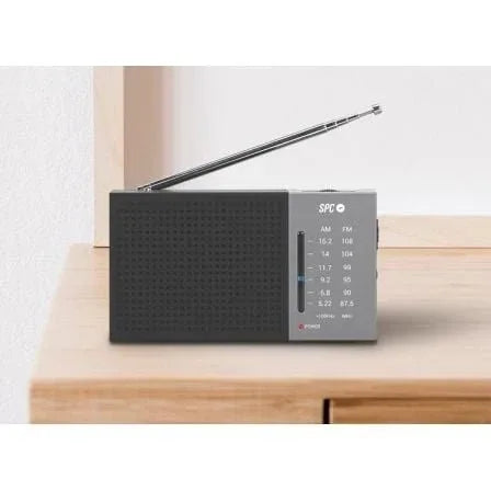 Radio Portátil SPC Jetty Lite/ Negra - PixelPlaza