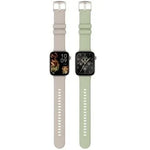 Smartwatch SPC Smartee Duo 2 9650B/ Notificaciones/ Frecuencia Cardíaca/ Blanco/ Incluye Correa Extra - PixelPlaza