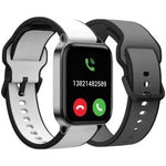 Smartwatch SPC Smartee Duo Pro 9653N/ Notificaciones/ Frecuencia Cardíaca/ GPS/ Negro/ Incluye Correa Extra - PixelPlaza