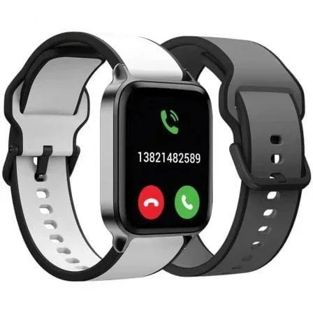 Smartwatch SPC Smartee Duo Pro 9653N/ Notificaciones/ Frecuencia Cardíaca/ GPS/ Negro/ Incluye Correa Extra - PixelPlaza