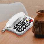 Teléfono SPC Confort Numbers 2/ Blanco - PixelPlaza