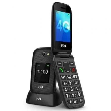 Teléfono Móvil SPC Harmony 2 4G para Personas Mayores/ Negro - PixelPlaza