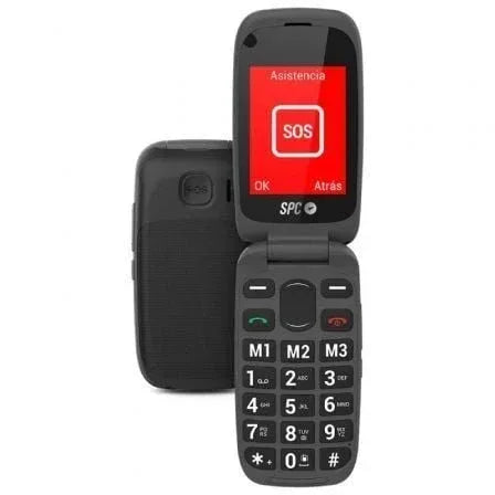 Teléfono Móvil SPC Harmony 4G para Personas Mayores/ Negro - PixelPlaza