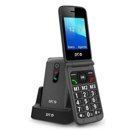 Teléfono Móvil SPC Stella 3 para Personas Mayores/ 4G/ Negro - PixelPlaza