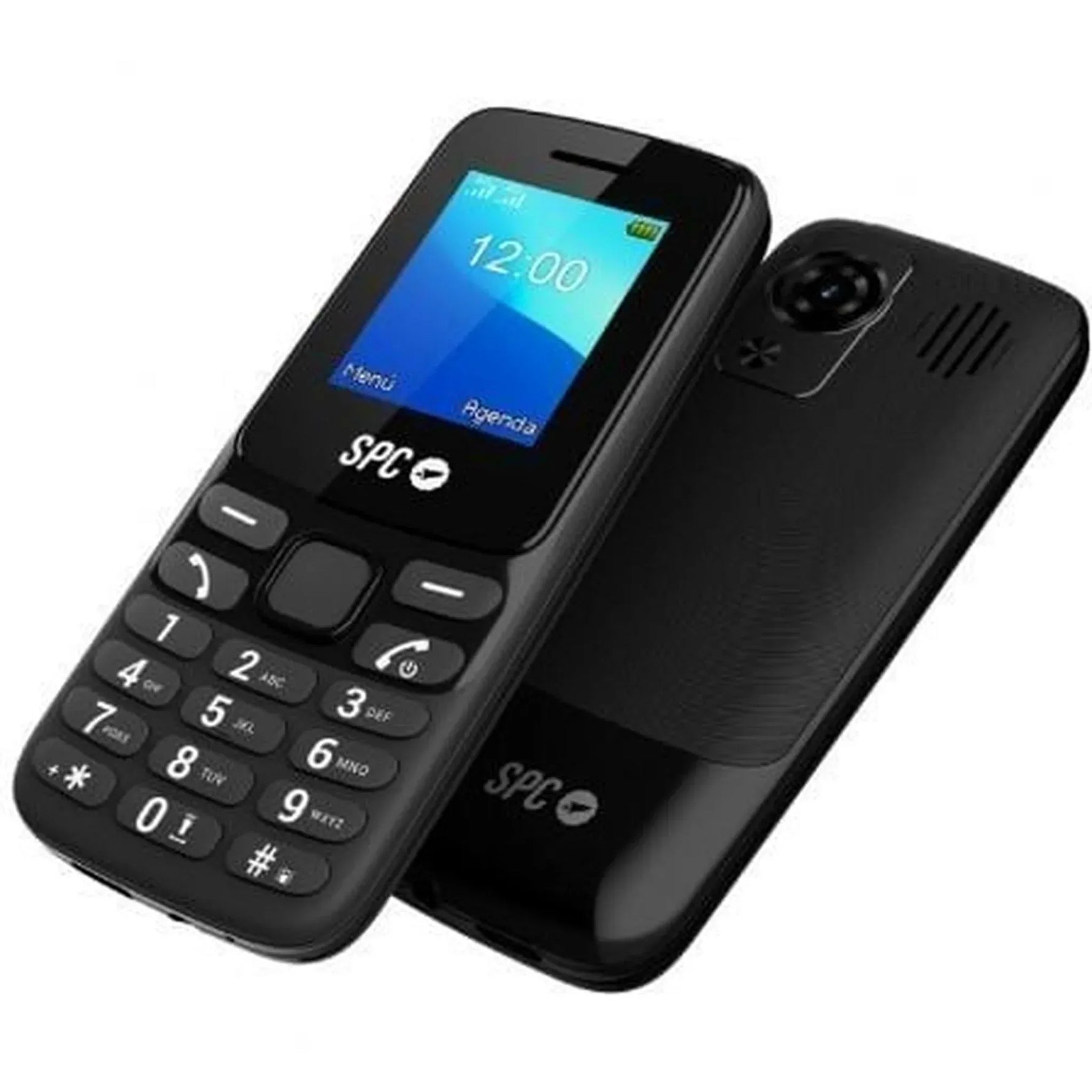 Teléfono Móvil SPC Talk 2 para Personas Mayores/ 4G/ Negro - PixelPlaza