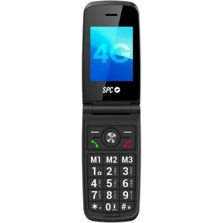 Teléfono Móvil SPC Titan 2 para Personas Mayores/ Negro - PixelPlaza