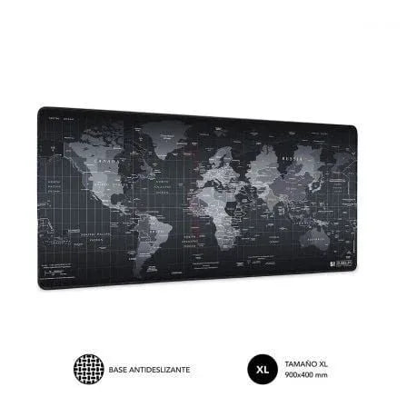 Alfombrilla Subblim 01PUW01 World XL/ 900 x 400 x 3 mm - PixelPlaza
