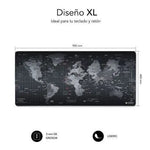 Alfombrilla Subblim 01PUW01 World XL/ 900 x 400 x 3 mm - PixelPlaza