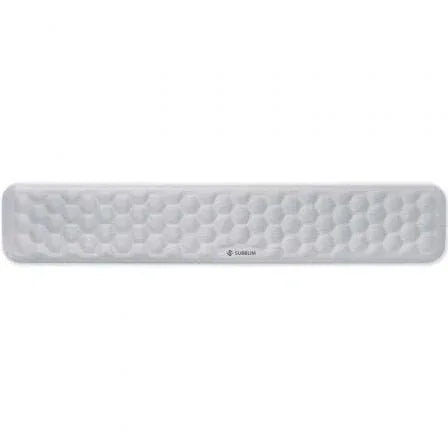 Reposamuñecas Subblim Ergo AirPadding/ Plateada - PixelPlaza