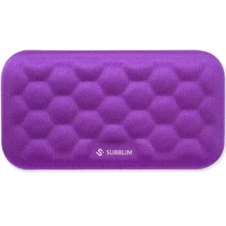 Reposamuñecas Subblim Ergo AirPadding/ Púrpura - PixelPlaza