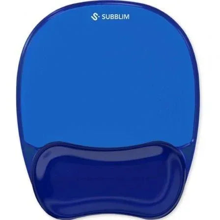 Alfombrilla Ergonómica Subblim Ergo Cristal Flex MousePad/ Azul Oscuro - PixelPlaza