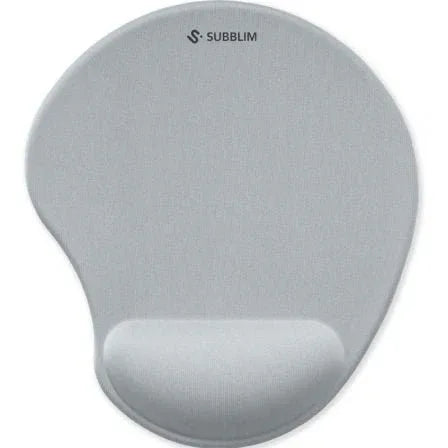 Alfombrilla Ergonómica Subblim Ergo NeoGel MousePad/ Plateada - PixelPlaza