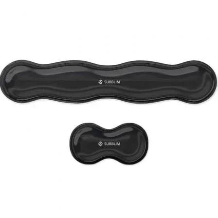 Pack de 2 Reposamuñecas Subblim Ergo Crystal Flex - PixelPlaza