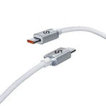 Cable USB 2.0 Tipo C Subblim Optimus USB Tipo C Macho USB Tipo C Macho Hasta 60W 480Mbps Blanco #blanco