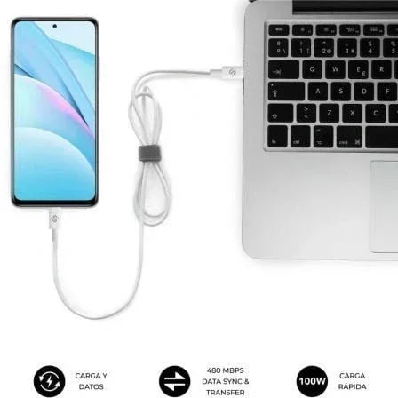 Cable USB 2.0 Tipo-C Subblim Cable Plus/ USB Tipo-C Macho - USB Tipo-C Macho/ Hasta 100W/ 480Mbps/ 2m/ Blanco - PixelPlaza