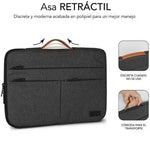 Funda Subblim air padding 360 sleeve para portatil 15.6 pulgadas dark grey