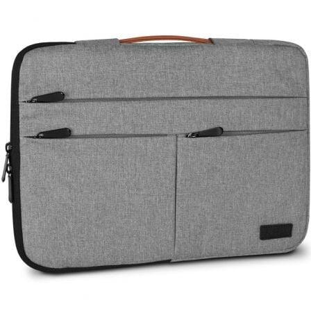 Funda Subblim Air Padding 360 Sleeve para Portátiles hasta 15.6"/ Gris Claro - PixelPlaza