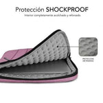 Funda Subblim Air Padding 360 Sleeve para Portátiles hasta 15.6"/ Rosa - PixelPlaza