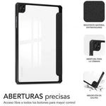 Funda Subblim Clear Shock Case para Samsung A11+/ Negra - PixelPlaza
