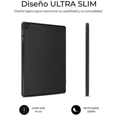 Funda Subblim Shock Case Lenovo Tab 2025 10,1"/ Negra - PixelPlaza