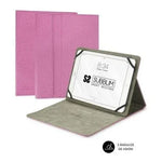 Funda Subblim Clever Stand para Tablets de 9"-10.1"/ Rosa - PixelPlaza