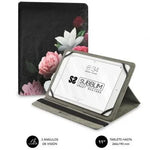 Funda Subblim Trendy Case Rosas para Tablet de 11"/ Negra - PixelPlaza