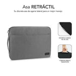 Funda Subblim Urban Laptop Sleeve para Portátiles hasta 14"/ Gris - PixelPlaza