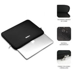 Funda Subblim Business Laptop Sleeve Neoprene para Portįtiles 13.3"-14"/ Negra