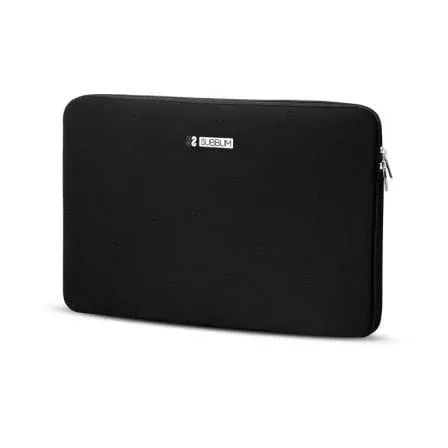 Funda Subblim Business Laptop Sleeve Neoprene V2 para Portátiles hasta 15.6"/ Negra - PixelPlaza
