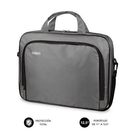 Maletín Subblim Oxford para Portátiles hasta 12.5"/ Gris - PixelPlaza