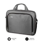 Maletín Subblim Oxford para Portátiles hasta 14"/ Gris - PixelPlaza