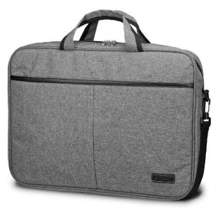 Maletín Subblim Elite Laptop Bag para Portátiles hasta 14"/ Cinta para Trolley/ Gris - PixelPlaza