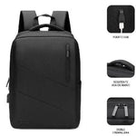 Mochila Subblim City Backpack para Portátiles hasta 15.6"/ Puerto USB/ Negra - PixelPlaza