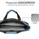 Mochila Subblim Air Padding Laptop Bag para Portátiles hasta 15.6"/ Azul - PixelPlaza
