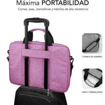Mochila Subblim Air Padding Laptop Bag para Portátiles hasta 15.6"/ Rosa - PixelPlaza