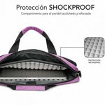 Mochila Subblim Air Padding Laptop Bag para Portátiles hasta 15.6"/ Rosa - PixelPlaza