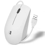 Ratón Subblim Business Silencioso/ Hasta 1200 DPI/ Blanco - PixelPlaza