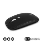 Ratón Inalámbrico por Bluetooth Subblim Dual Flat/ Batería recargable/ Hasta 1600 DPI - PixelPlaza