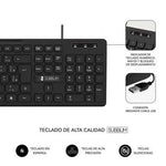 Teclado y Ratón Subblim Combo Business Slim CSSK01 - PixelPlaza