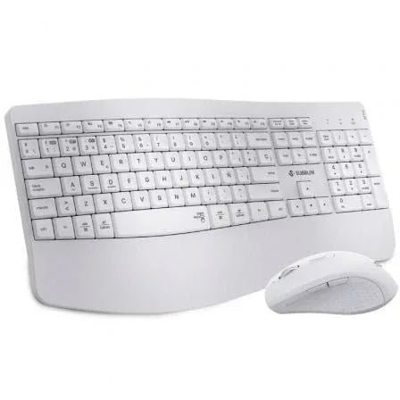 Teclado y Ratón Inalámbrico Subblim Combo Dual Office Prowave/ Blanco - PixelPlaza
